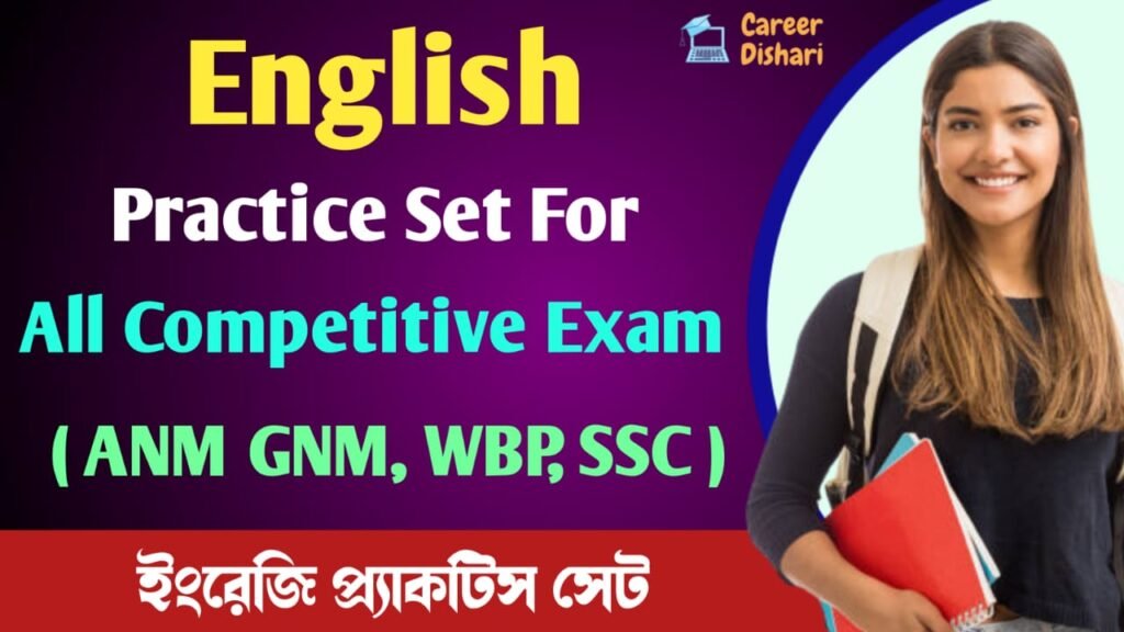 English Practice Set for All Competitive Exam